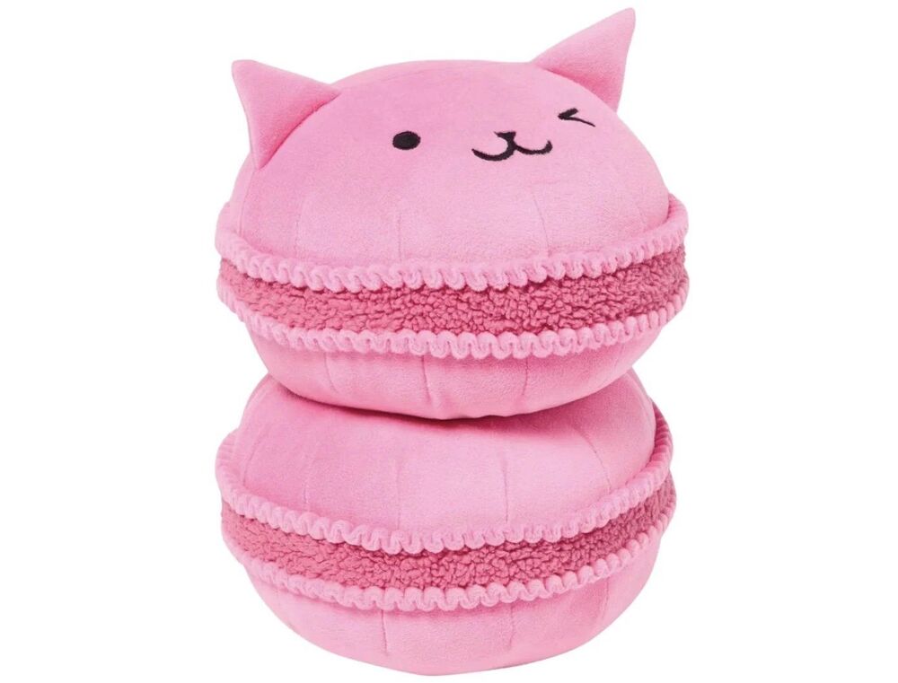 Pillow Fort Weighted Cat Macaron Stuffed Animal